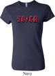 Ladies Yoga Shirt Classic Rock Yoga Crewneck Tee T-Shirt