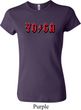 Ladies Yoga Shirt Classic Rock Yoga Crewneck Tee T-Shirt