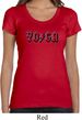 Ladies Yoga Shirt Classic Rock Yoga Scoop Neck Tee T-Shirt