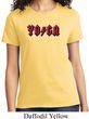 Ladies Yoga Shirt Classic Rock Yoga Tee T-Shirt