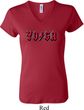 Ladies Yoga Shirt Classic Rock Yoga V-neck Tee T-Shirt