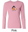 Ladies Yoga Shirt Copy Cat Long Sleeve Tee T-Shirt