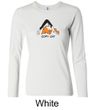 Ladies Yoga Shirt Copy Cat Long Sleeve Tee T-Shirt
