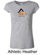 Ladies Yoga Shirt Copy Cat Longer Length Tee T-Shirt