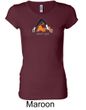 Ladies Yoga Shirt Copy Cat Longer Length Tee T-Shirt