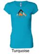 Ladies Yoga Shirt Copy Cat Longer Length Tee T-Shirt