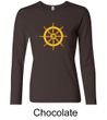 Ladies Yoga Shirt Dharma Long Sleeve Tee T-Shirt