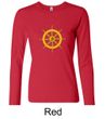 Ladies Yoga Shirt Dharma Long Sleeve Tee T-Shirt