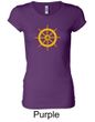 Ladies Yoga Shirt Dharma Longer Length Tee T-Shirt