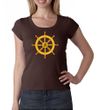 Ladies Yoga Shirt Dharma Scoop Neck Tee T-Shirt