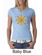 Ladies Yoga Shirt Dharma V-neck Tee T-Shirt