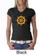 Ladies Yoga Shirt Dharma V-neck Tee T-Shirt