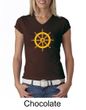 Ladies Yoga Shirt Dharma V-neck Tee T-Shirt