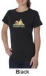 Ladies Yoga Shirt Downward Human Organic Tee T-Shirt