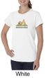 Ladies Yoga Shirt Downward Human Organic Tee T-Shirt