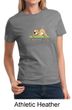 Ladies Yoga Shirt Downward Human Tee T-Shirt