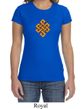 Ladies Yoga Shirt Endless Knot Crewneck Tee T-Shirt