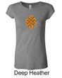 Ladies Yoga Shirt Endless Knot Longer Length Tee T-Shirt