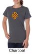 Ladies Yoga Shirt Endless Knot Organic Tee T-Shirt