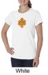 Ladies Yoga Shirt Endless Knot Organic Tee T-Shirt