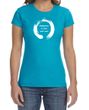 Ladies Yoga Shirt Enso Happiness Crewneck Tee T-Shirt