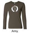 Ladies Yoga Shirt Enso Happiness Long Sleeve Tee T-Shirt