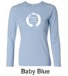 Ladies Yoga Shirt Enso Happiness Long Sleeve Tee T-Shirt