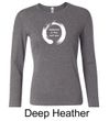 Ladies Yoga Shirt Enso Happiness Long Sleeve Tee T-Shirt