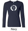 Ladies Yoga Shirt Enso Happiness Long Sleeve Tee T-Shirt