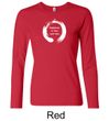 Ladies Yoga Shirt Enso Happiness Long Sleeve Tee T-Shirt