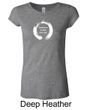 Ladies Yoga Shirt Enso Happiness Longer Length Tee T-Shirt