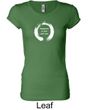 Ladies Yoga Shirt Enso Happiness Longer Length Tee T-Shirt