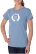 Ladies Yoga Shirt Enso Happiness Organic Tee T-Shirt