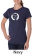 Ladies Yoga Shirt Enso Happiness Organic Tee T-Shirt