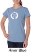 Ladies Yoga Shirt Enso Happiness Organic Tee T-Shirt