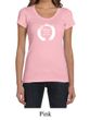 Ladies Yoga Shirt Enso Happiness Scoop Neck Tee T-Shirt