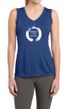 Ladies Yoga Shirt Enso Happiness Sleeveless Moisture Wicking Tee