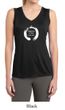 Ladies Yoga Shirt Enso Happiness Sleeveless Moisture Wicking Tee