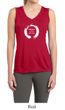 Ladies Yoga Shirt Enso Happiness Sleeveless Moisture Wicking Tee