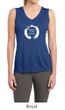 Ladies Yoga Shirt Enso Happiness Sleeveless Moisture Wicking Tee