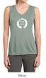 Ladies Yoga Shirt Enso Happiness Sleeveless Moisture Wicking Tee