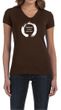 Ladies Yoga Shirt Enso Happiness V-neck Tee T-Shirt