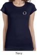 Ladies Yoga Shirt Enso Pocket Print Longer Length Tee T-Shirt