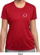 Ladies Yoga Shirt Enso Pocket Print Moisture Wicking Tee T-Shirt