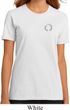 Ladies Yoga Shirt Enso Pocket Print Organic Tee T-Shirt