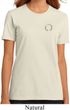 Ladies Yoga Shirt Enso Pocket Print Organic Tee T-Shirt