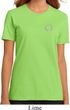 Ladies Yoga Shirt Enso Pocket Print Organic Tee T-Shirt