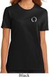 Ladies Yoga Shirt Enso Pocket Print Organic Tee T-Shirt