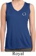 Ladies Yoga Shirt Enso Pocket Print Sleeveless Moisture Wicking Tee