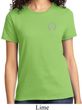 Ladies Yoga Shirt Enso Pocket Print Tee T-Shirt
